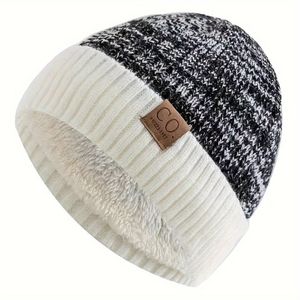 Gorro De Inverno - Forro, à Prova De Vento & Aquecedor De Orelhas Branco