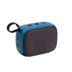 Caixa De Som Portatil Com Alca Azul