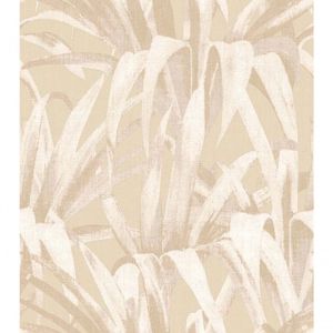 Papel De Parede Botany House Folhagem Cinza 15521