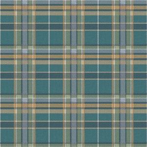 Papel De Parede Botany House Xadrez Verde 15576