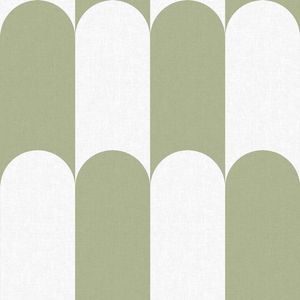 Papel De Parede Botany House Yin Yang Verde 15555