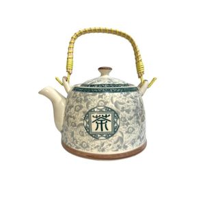 Chaleira Bule De Porcelana Oriental Para Chá Verde