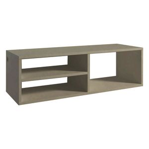 Bancada De Estudo Suspensa Natural Em Mdf [f031]