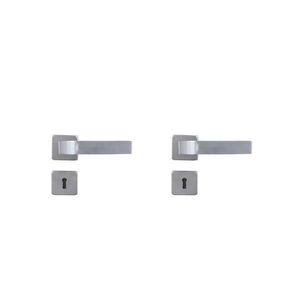 Kit Com 2 Fechaduras Interna Roseta 40mm Mgm Módena Cromado