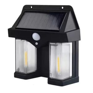 Luz De Led Arandela Solar Parede Rústica Sensor De Presença Bm-8529