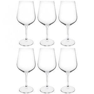 Conjunto De Taças Para Água Bohemia Strix 580ml 6 Peças Transparente