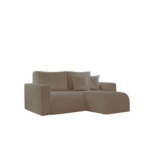Sofá Living 100cm Chaise 90cm Lado Direito Meu Sofá Online B002 Veludo Capuccino
