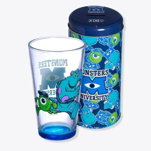 Kit Copo 500 Ml Com Cofre Monstros Sa