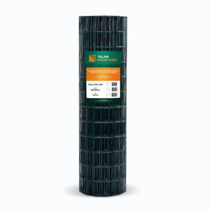 Tela Cerca Jardim Revestida Verde 1,5m X 15m - Fronteira