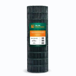 Tela Cerca Jardim Revestida Verde 1,0m X 15m - Fronteira
