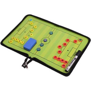 Kit Lousa Quadro Magnetico De Futebol 28 Peças Jogadores Treinador Marcadores Prancheta Tabuleiro