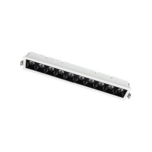 Spot De Embutir Taschibra Arch Pontual Led 20w Bivolt Branco/preto 2700k Luz Amarela 15090439
