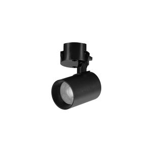 Spot Direcionável Para Trilho Eletrificado Taschibra Doppio Led Mr16 7w Bivolt Preto 3000k Luz Amarela 15090412