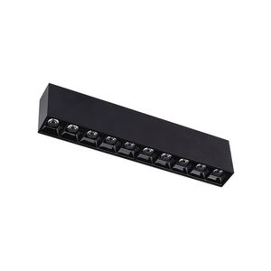 Spot De Sobrepor Taschibra Arch Pontual Led 20w Bivolt Preto 2700k Luz Amarela 15090426