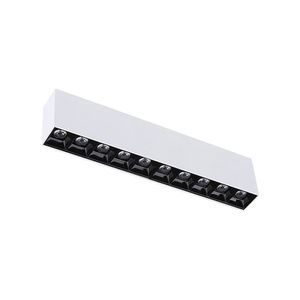 Spot De Sobrepor Taschibra Arch Pontual Led 20w Bivolt Branco/preto 2700k Luz Amarela 15090427