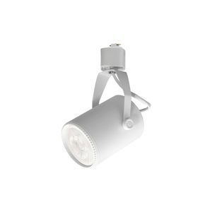 Spot Direcionável Para Trilho Eletrificado Taschibra Classic Redondo Par 20 E27 Bivolt Branco 15090442