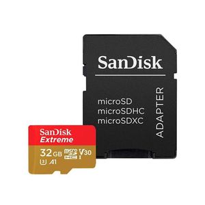 Cartao De Memoria Sandisk Extreme Sdsqxaf-032g-gn6aa - 32gb - Micro Sd Com Adaptador - 100 Mb-s