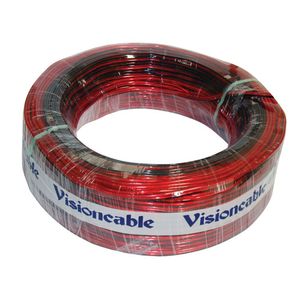 Paralelo Visioncable Bicolor Vermelho 2x14 (1,50) Rl100mt