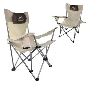 Cadeira De Camping Dobravel Praia Portatil Verao Retratil Viagem Bolsa Piquenique Com Apoio De Braços