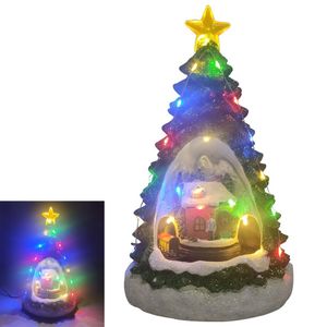 Vila Natalina Arvore De Natal Toca Com Luz Movimento Musicas Iluminação Enfeite Decoração Luxo