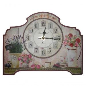 Relogio De Mesa Lar Doce Lar Vintage Retro Decoracao (xin-07)