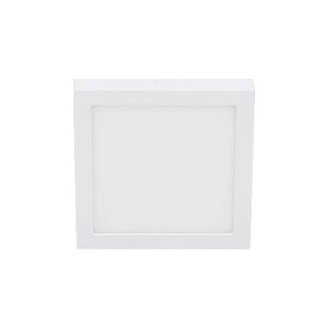 Painel De Led Stella Quadrado Eco De Sobrepor 18w Bivolt Branco 3000k Luz Amarela Sth21963q/30