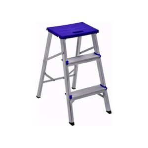 Banqueta Mini Escada Em Alumínio 63cm - Real Escadas