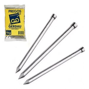 Prego Sem Cabeça 13x15 1kg - Gerdau