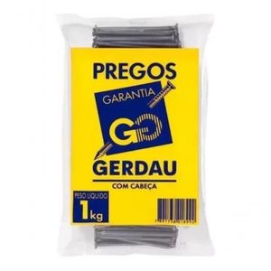 Prego Galvanizado 16x24 1kg - Gerdau