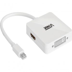 Adaptador Mini Dp X Dvi-hdmi-dp Mdp-3in