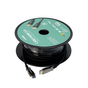 Cabo Hdmi 2.0 Fibra Optica 4k 60hz 18gbps 30 Metros Vinik -