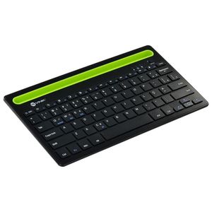 Teclado Sem Fio Bluetooth 3.0 Dynamic Smart Abnt Com Suporte Para Tablet Ou Celular - Preto - Dt200