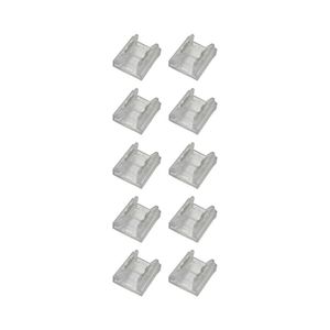 Kit 10 Emendas Conector Astraled Reto Para Fita De Led 10mm Em-035