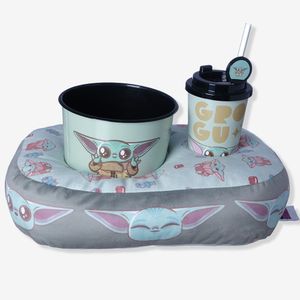 Kit Pipoca Infantil Baby Yoda - Star Wars