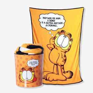 Kit Manta Com Balde Garfield