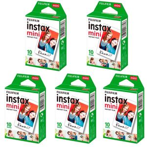 Filme Instax Mini Com 50 Fotos - Fujifilm [f118]