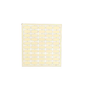 Descanso De Copo Xicaras Quadrado Mdf Branco [f031]