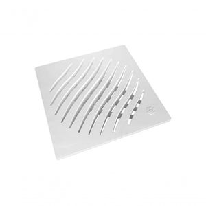 Grelha Para Ralo Em Pvc Quadrado 100mm Branco - Tigre