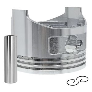 Pistão Completo 77mm Para Motores 4 Tempos 9hp Supreme Parts