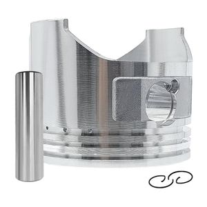 Pistão Completo 73mm Para Motores 4 Tempos 8hp Supreme Parts