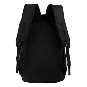 Mochila Bolsa Reforçada Multifuncional Impermeável Motoqueiro Viagens Camping Trilha Escolar Preto
