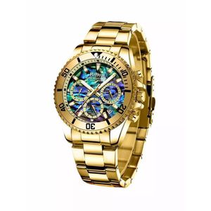 Relógio Masculino Biden 0163g Prova D´água Aço Inoxidável 1