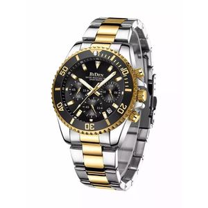 Relógio Masculino Biden 0163g Prova D´água Aço Inoxidável 6