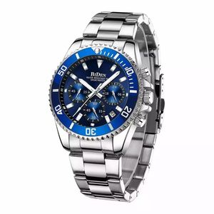 Relógio Masculino Biden 0163g Prova D´água Aço Inoxidável 5