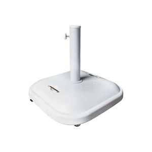 Base Guarda-sol Quadrado Concreto C/ Roda 37kg - Mor