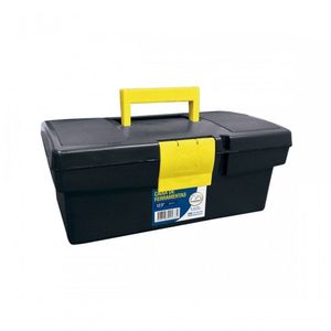 Caixa Ferramentas Plastica Metasul Preta 12,5 31,5x16x5x12,5cm