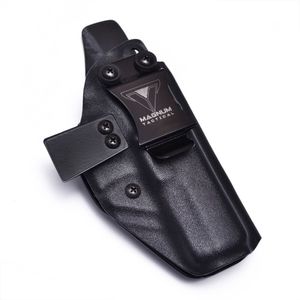 Coldre Magnum Velado Interno Iwb Em Kydex - Beretta Apx Full Destro - Carbon Black