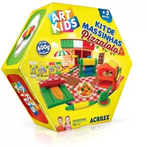 Kit De Massinhas Pizzaiolo Acrilex 400110000