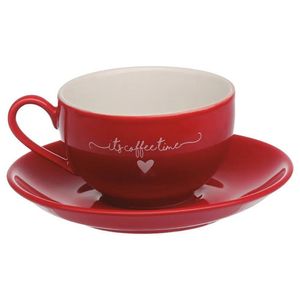 Jogo De 6 Xícaras Em Porcelana 160ml Para Chá