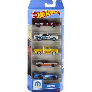 Carrinhos Hot Wheels Mopar Htv48 C/ 5 Carros - Mattel